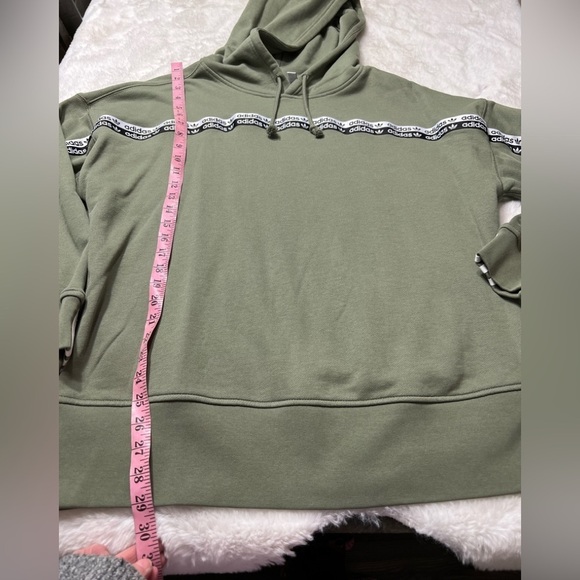 Adidas original olive green hoodie sweatshirt size medium - Picture 3 of 5